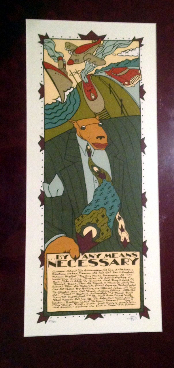 Markus Pierson - By Any Means Necessary - Limited Edition Serigraph