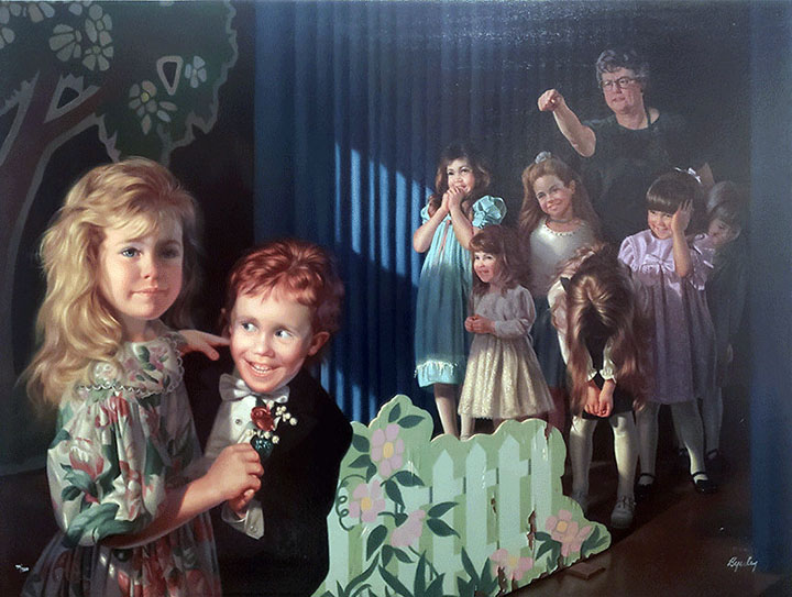 Bob Byerley - Dance Recital - Limited Edition Lithograph