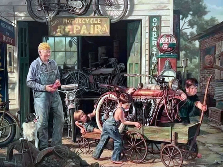 Bob Byerley - The Gift - Limited Edition Lithograph
