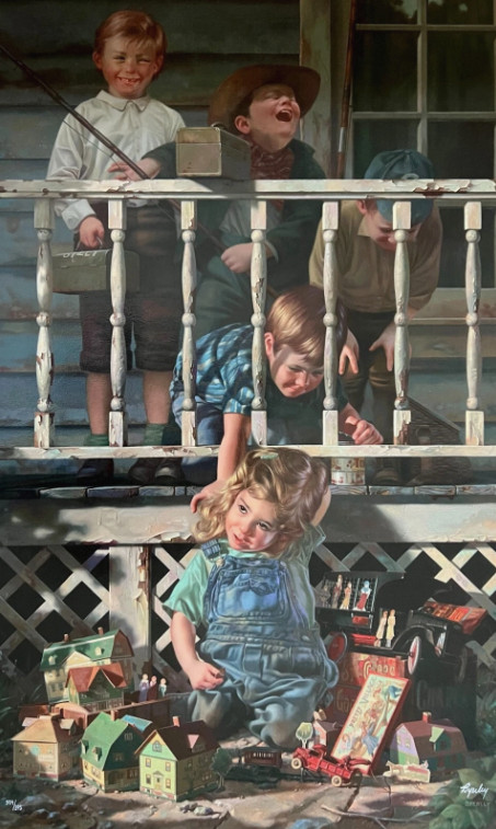 Bob Byerley - Irresistible - Limited Edition Lithograph