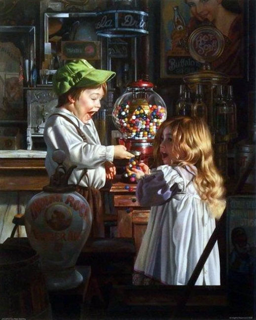 Bob Byerley - Jackpot - Limited Edition Lithograph