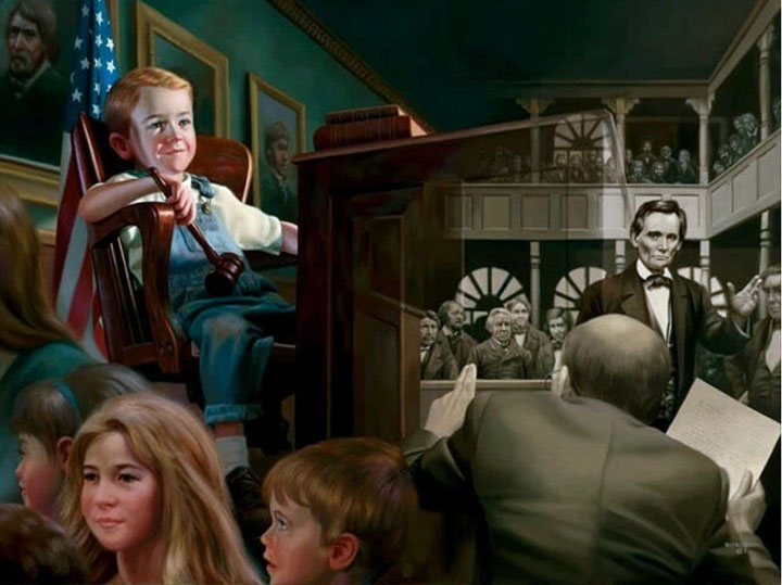 Bob Byerley - The Judicial Decision - Limited Edition Lithograph