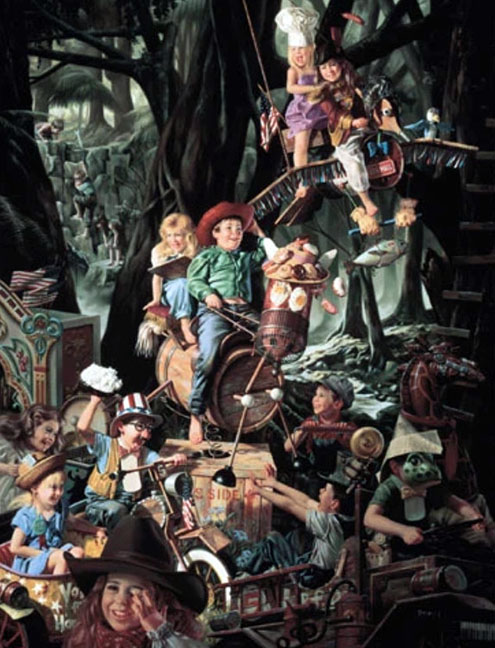 Bob Byerley - The Laughing Place - Limited Edition Lithograph