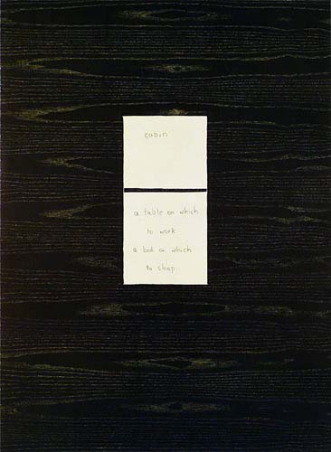 Alex Katz - Cabin - Limited Edition Woodcut / Etching 