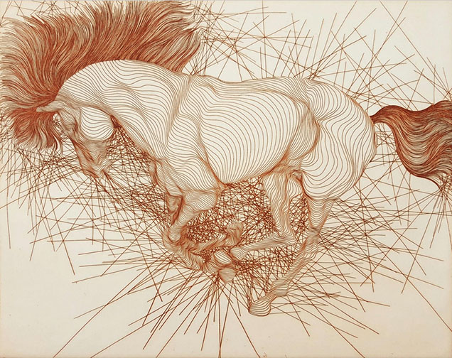 Guillaume Azoulay - Camarque State II - Limited Edition Serigraph