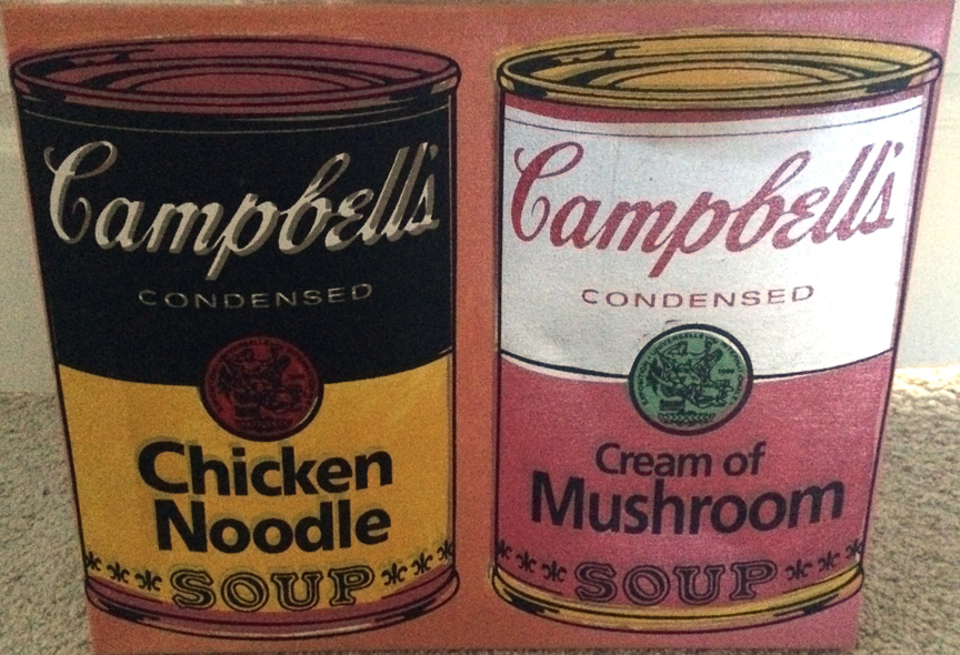 Steve Kaufman - Campbells Soup Cans - Limited Edition Serigraph on Canvas