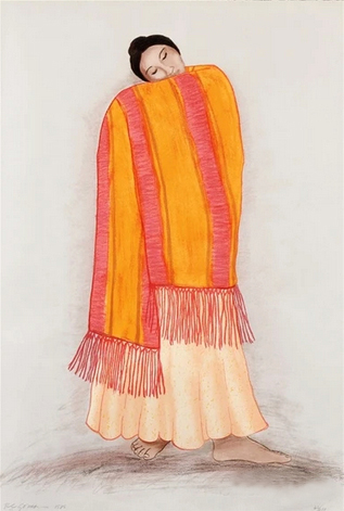 RC Gorman - Carolina, State I - Limited Edition Lithograph