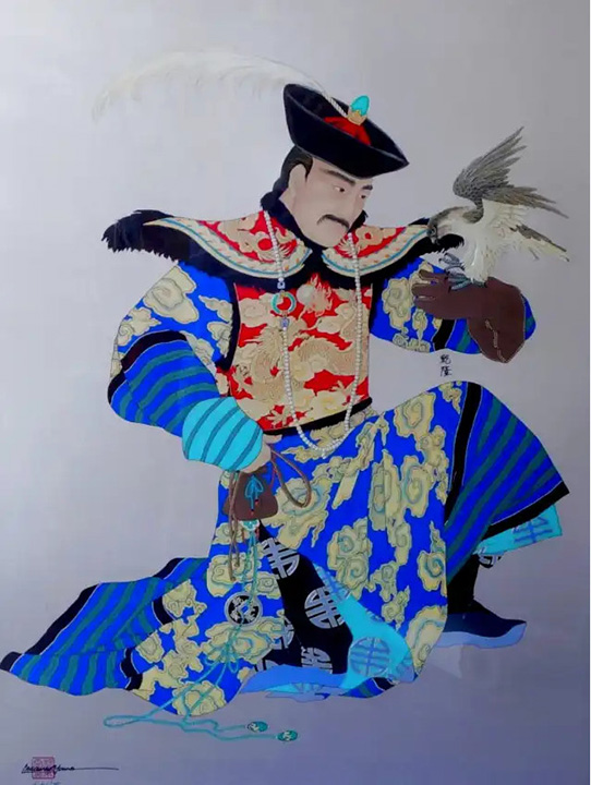 Caroline Young - Manchurian Emperor and Manchurian Emperess - Limited Edition Lithograph