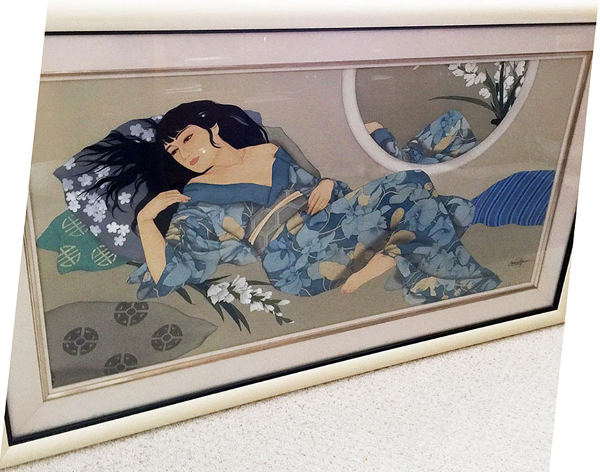 Caroline Young - Fantasy - Original Painting - Watercolor on Japanese Silk