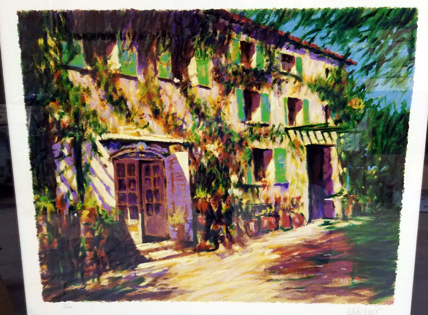 Aldo Luongo - Casa de Campo - Limited Edition Serigraph