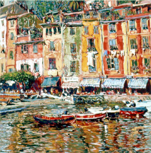 Marco Sassone - Casamenti a Portofino - Limited Edition Serigraph