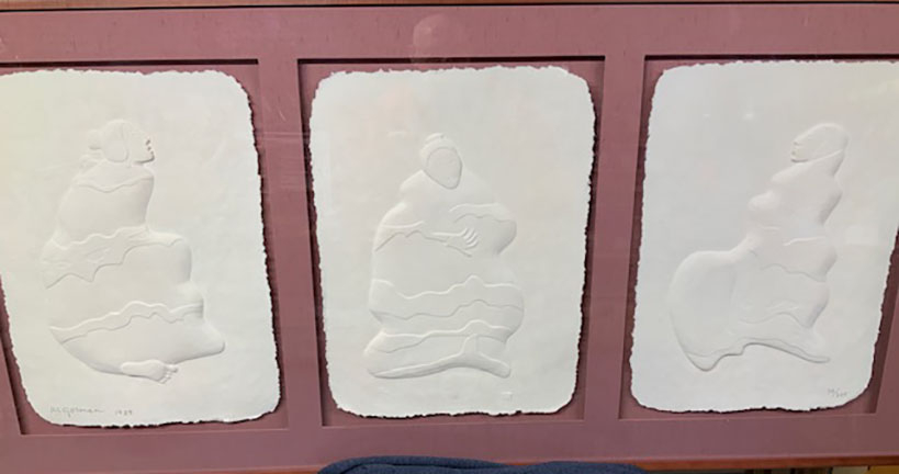 RC Gorman - The Story Tellers - Limited Edition Cast Paper