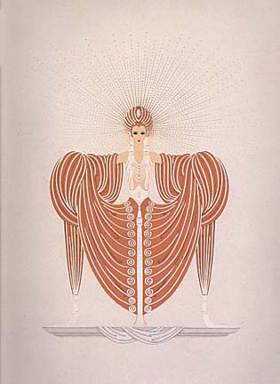  Erte - Celestial Virtues - Limited Edition Serigraph