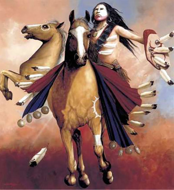JD Challenger - Calling Thunder Vision - Limited Edition Lithograph 
