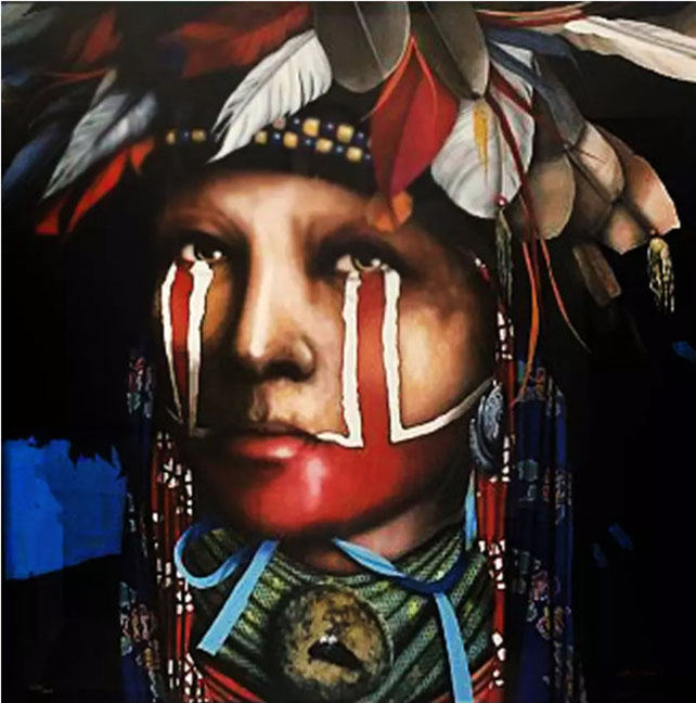 JD Challenger - Remembering the Sacred Way - Limited Edition Lithograph 