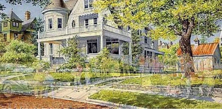 Charles Peterson - Auction Day - Limited Edition Lithograph