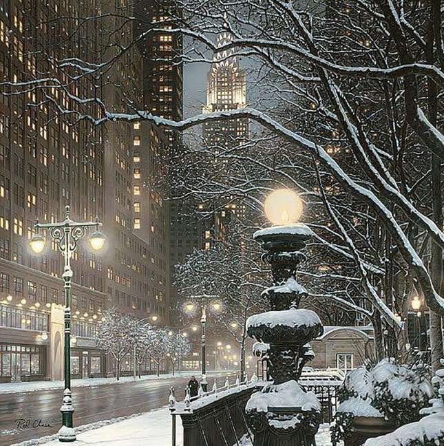 Rod Chase - City Lights - Limited Edition Lithograph