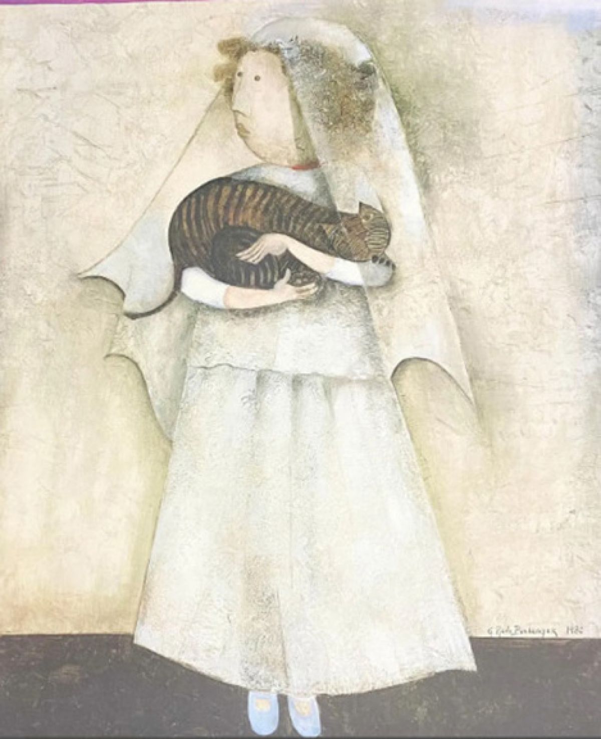 Graciela Rodo Boulanger - Chat de la Marie - Limited Edition Etching