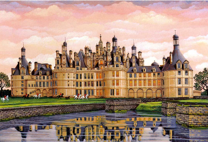 Liudmila Kondakova - Chateaux Suite - Limited Edition Serigraph 