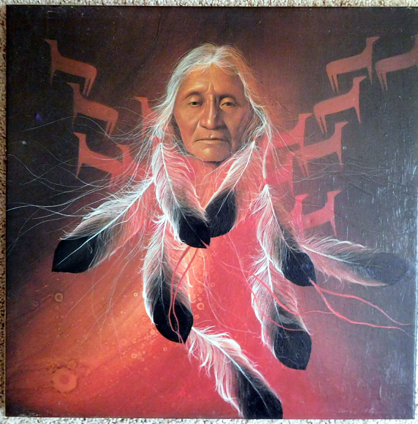 Frank Howell - Cheyenne Phoenix - Limited Edition Canvas Transfer