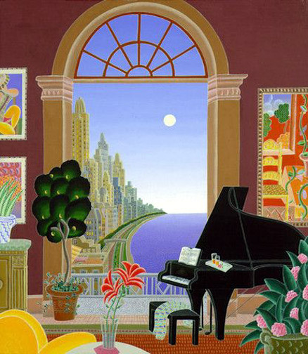 Thomas McKnight - Chicago Lake Shore - Limited Edition Serigraph