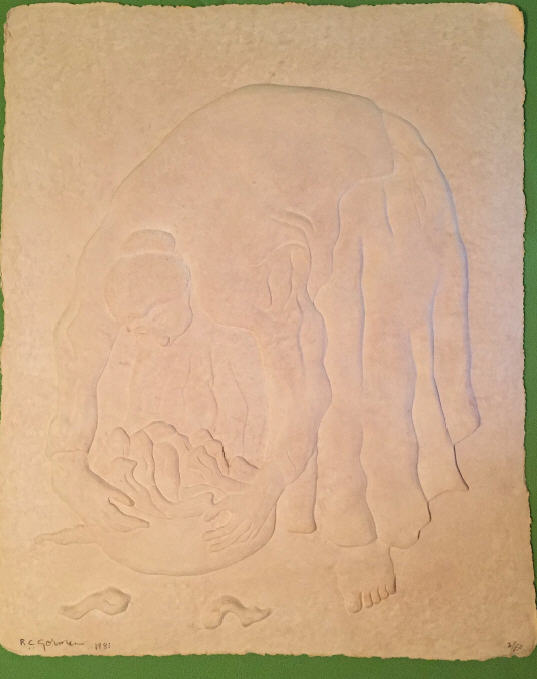 RC Gorman - Chili Peppers - Limited Edition Cast Paper