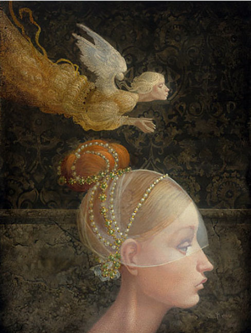 James Christensen - Angel Unobserved - Limited Edition Giclee on Canvas