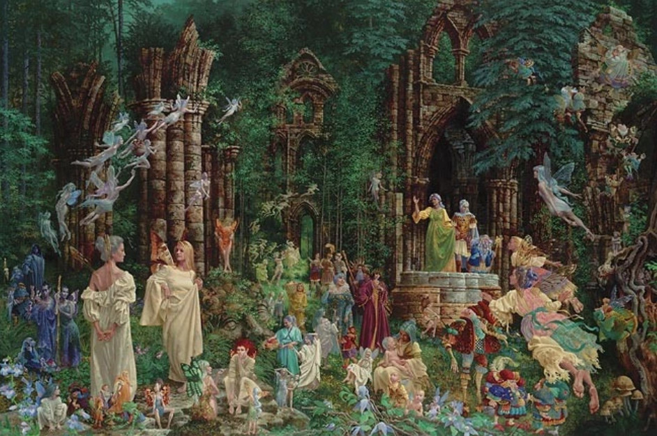 James Christensen - Court Of Faeries - Limited Edition Lithograph