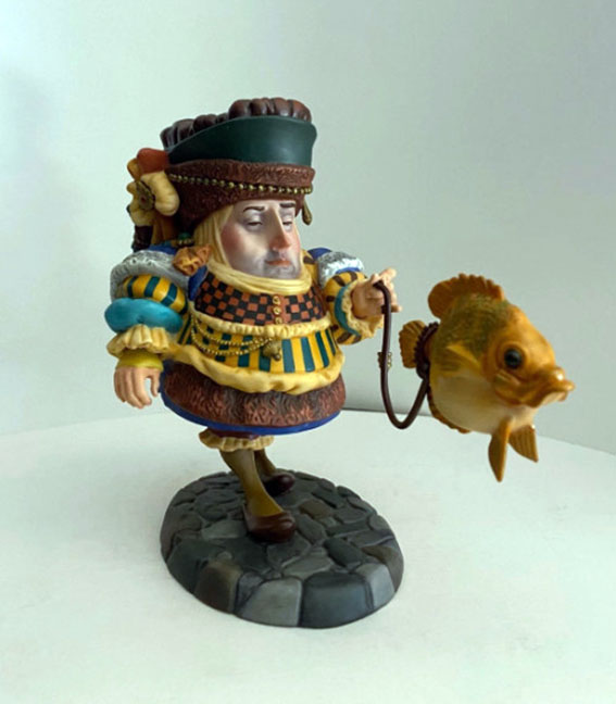 James Christensen - Fish Walker - Limited Edition Bronze Sculpture