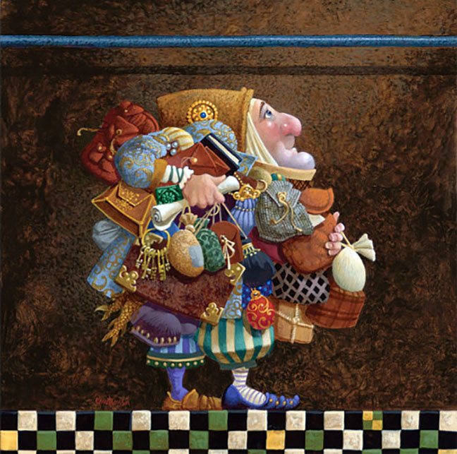 James Christensen - Hold to the Rod, The Iron Rod - Limited Edition Lithograph