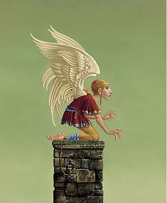 James Christensen - Icarus Bound - Limited Edition Lithograph