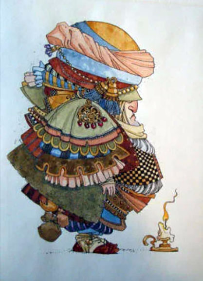 James Christensen - Jack Be Nimble - Limited Edition Etching