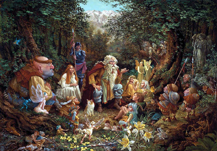 James Christensen - Once Upon a Time - Limited Edition Lithograph