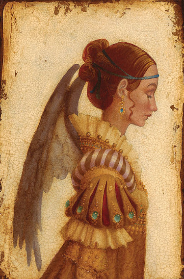 James Christensen - Portrait of Isabella Grimaldi as an Angel - Limited Edition Giclee