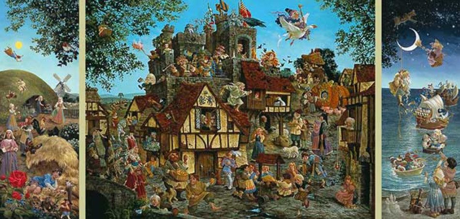 James Christensen - Rhymes Reasons - Limited Edition Lithograph