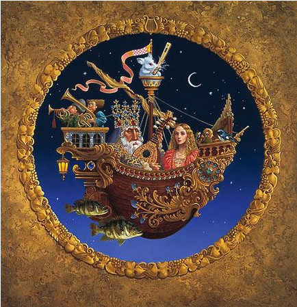 James Christensen - The Royal Music Baroque - Limited Edition Lithograph