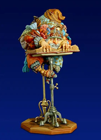 James Christensen - Scholar Porcelain - Limited Edition Porcelain
