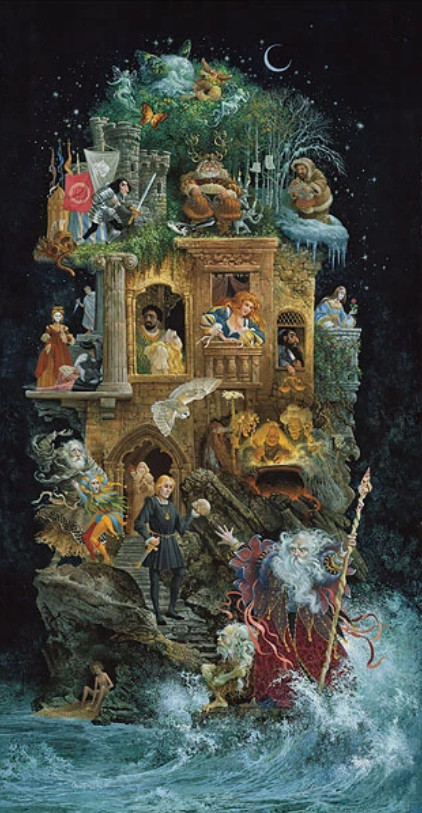 James Christensen - Shakespearean Fantasy - Limited Edition Fine Art on Canvas