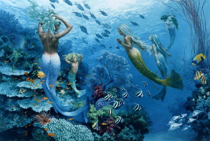 James Christensen - Sisters Of The Sea - Limited Edition Lithograph