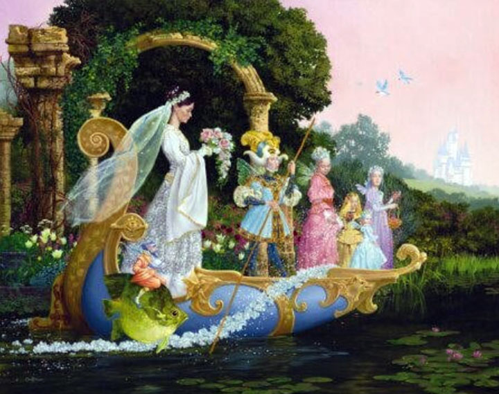 James Christensen - The Bride - Limited Edition Lithograph