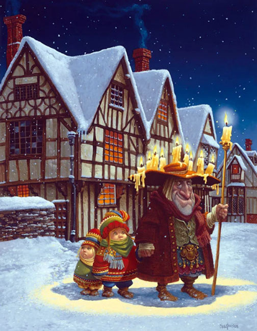 James Christensen - The Candleman - Limited Edition Lithograph