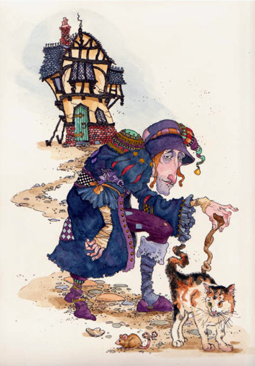 James Christensen - The Crooked Man - Limited Edition Etching