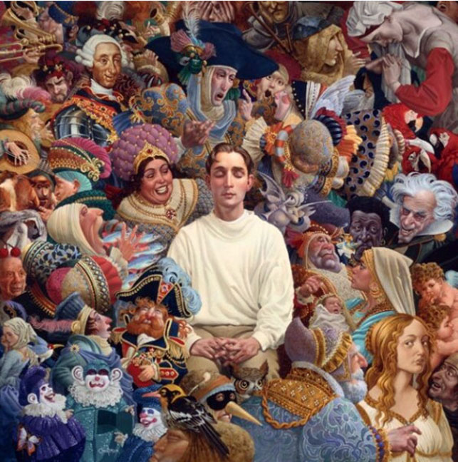 James Christensen - The Listener - Limited Edition Giclee