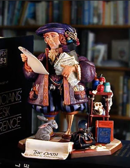 James Christensen - The Oath - Limited Edition Porcelain
