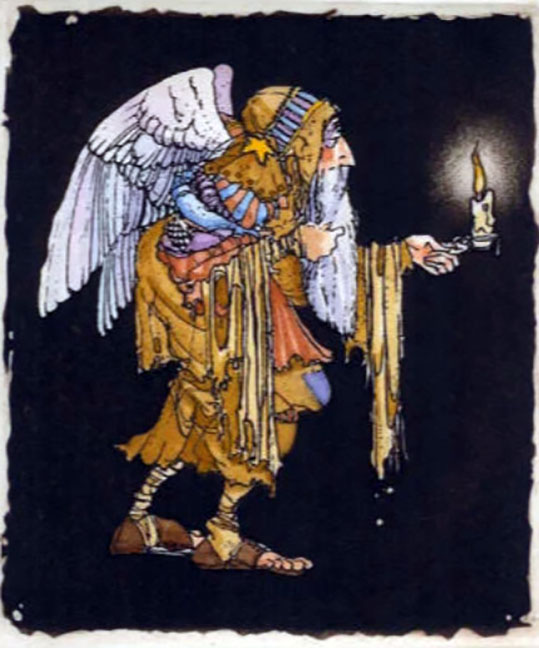 James Christensen - The Oldest Angel - Limited Edition Etching