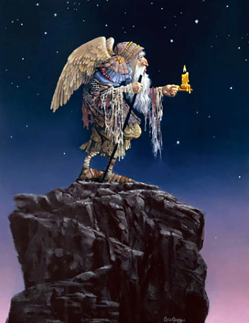 James Christensen - The Oldest Angel - Limited Edition Lithograph