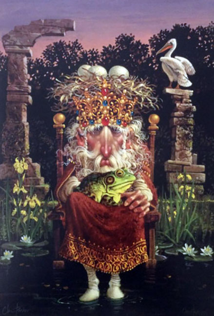 James Christensen - The Pelican King and the Prince - Limited Edition Lithograph