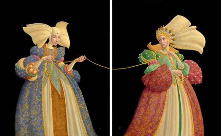James Christensen - The Tie That Binds - Limited Edition Lithograph