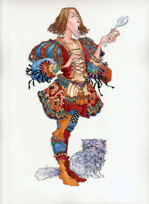 James Christensen - Tommy Tucker - Limited Edition Etching
