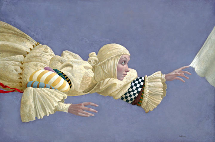 James Christensen - Touching The Hem Of God - Limited Edition Lithograph